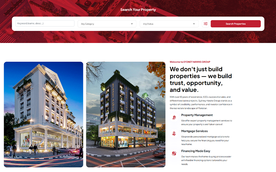 Modern Responsive Web Application Development Project by OpenDevSol